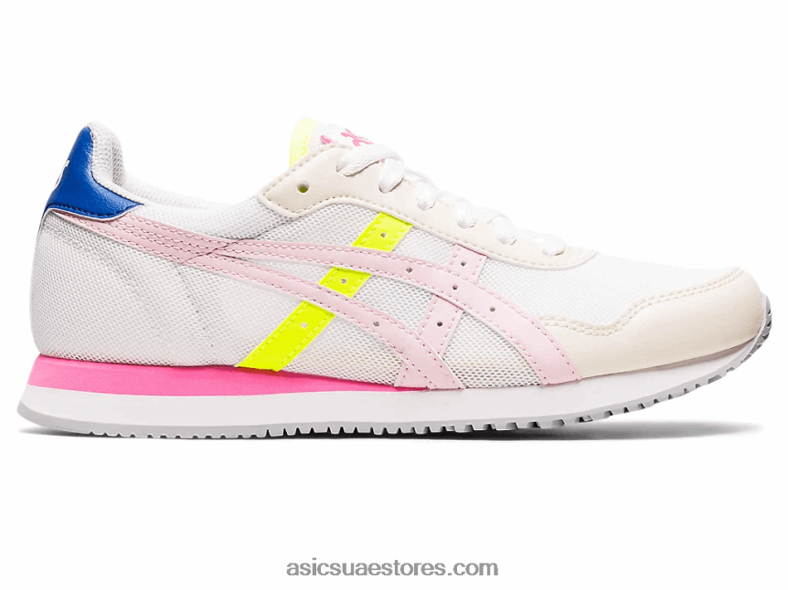 Asics حلوى بيضاء / قطن عداء النمر 2N24DJ3141