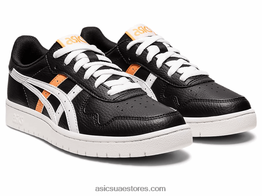 Asics أسود / أبيض اليابان اس 2N24DJ3173