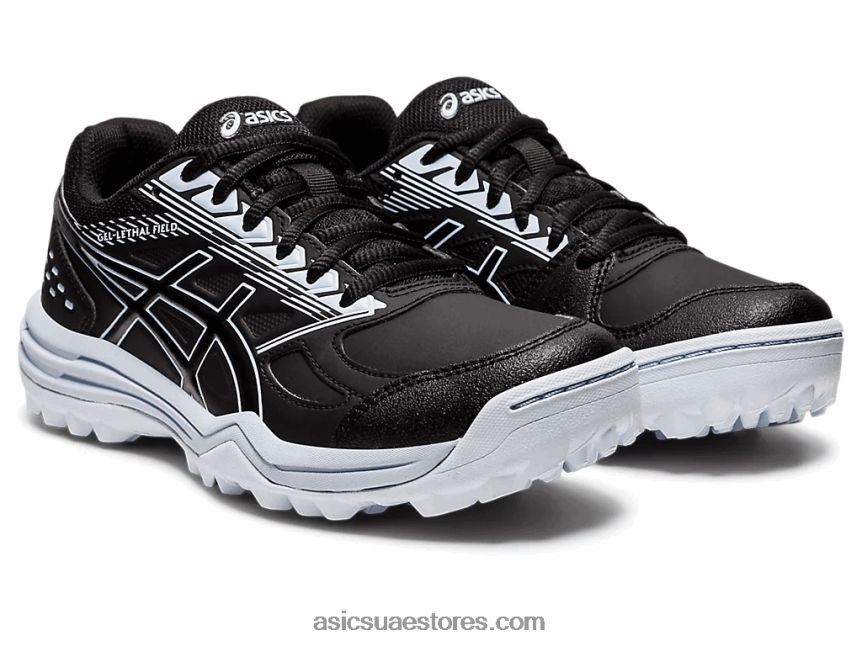 Asics أسود / سماء ناعمة مجال الهلام القاتل 2N24DJ3177