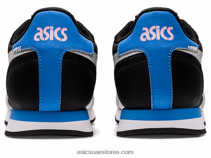 Asics أبيض / رمادي جليدي عداء النمر 2N24DJ3189