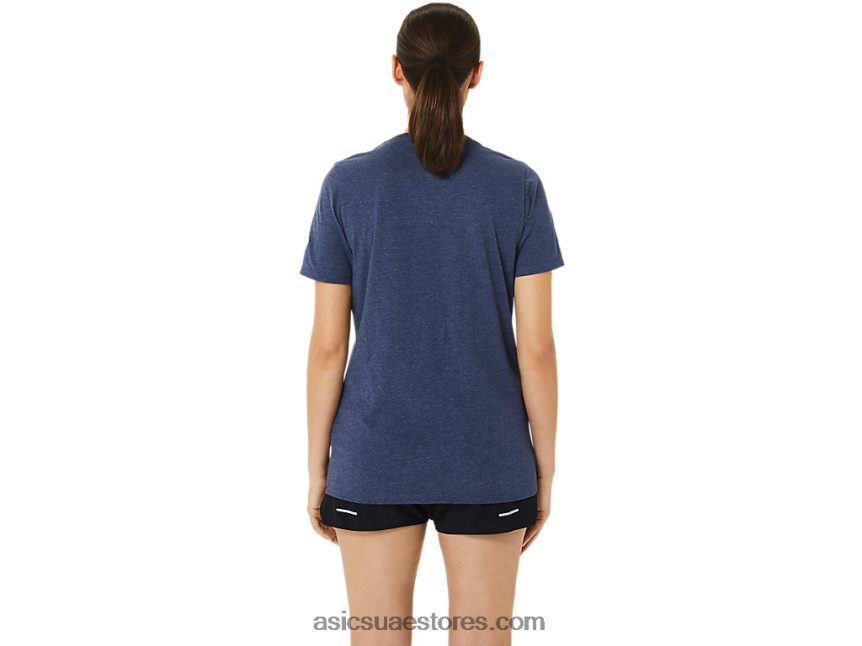 Asics هيذر الطاووس آيس كريم نسائي يأتي بكم قصير ساخن 2N24DJ3194