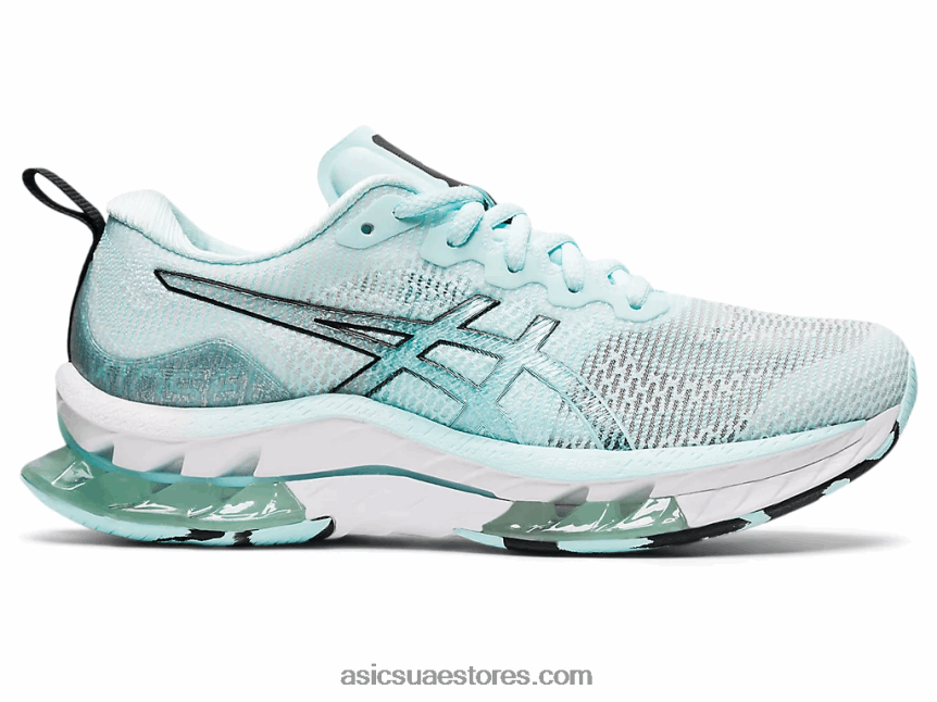 Asics أزرق واضح / أسود جل كينسي بلاست لو 2N24DJ3228