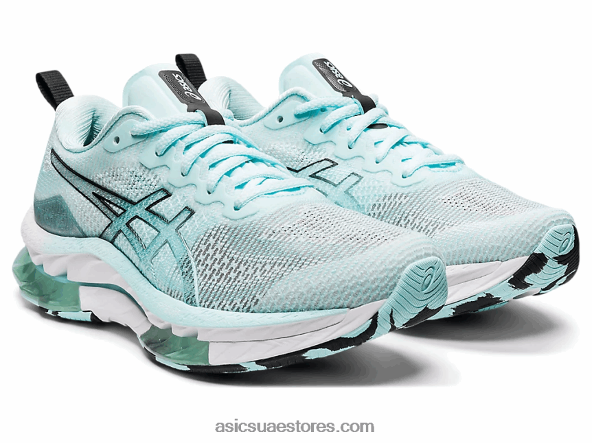 Asics أزرق واضح / أسود جل كينسي بلاست لو 2N24DJ3228