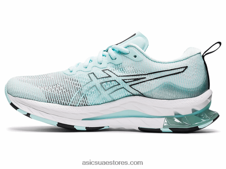 Asics أزرق واضح / أسود جل كينسي بلاست لو 2N24DJ3228