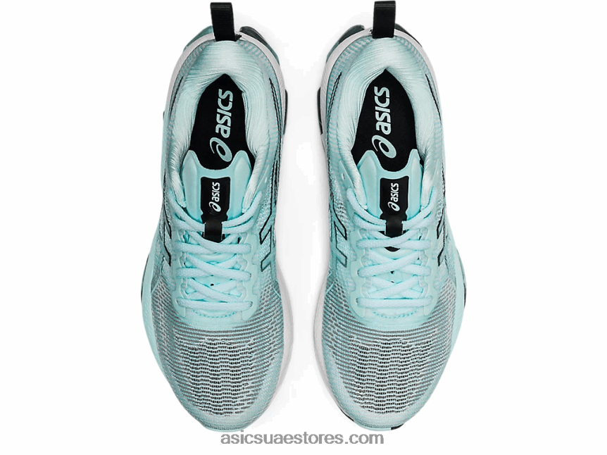 Asics أزرق واضح / أسود جل كينسي بلاست لو 2N24DJ3228