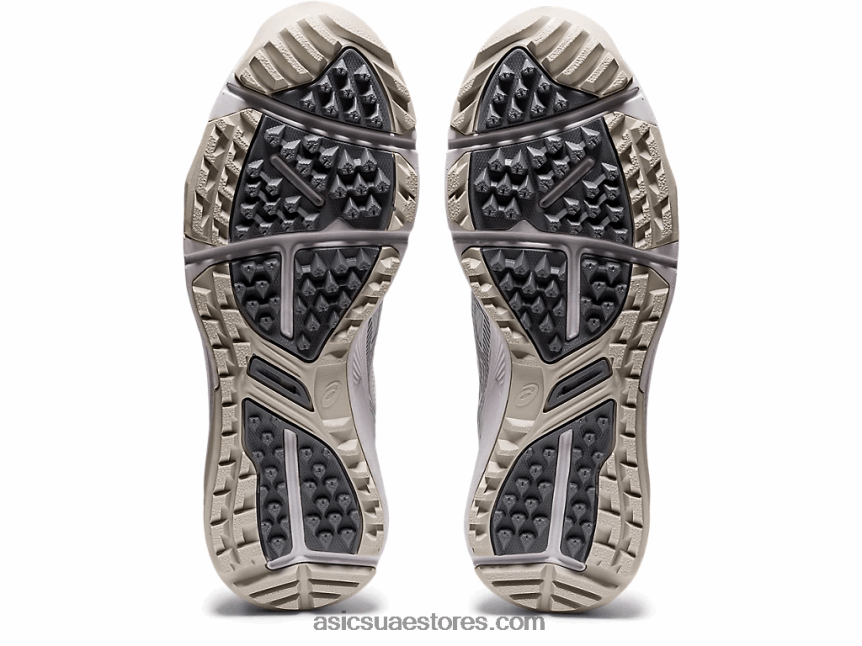 Asics أبيض / فضي نقي هلام بالطبع الآس 2N24DJ3251