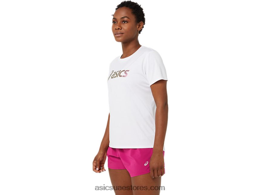 Asics أبيض لامع أعلى ساكورا المرأة 2N24DJ3325