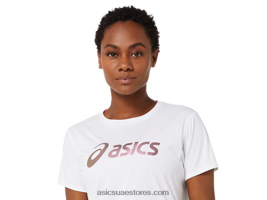 Asics أبيض لامع أعلى ساكورا المرأة 2N24DJ3325