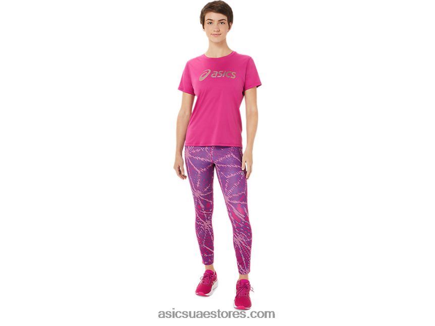 Asics الفوشيه الأحمر أعلى ساكورا المرأة 2N24DJ3328