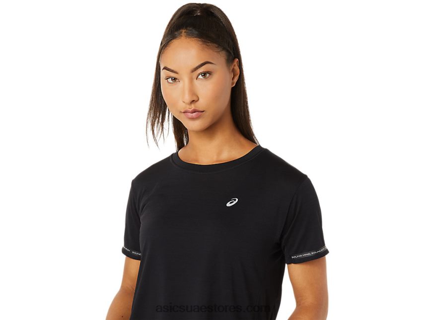 Asics أسود الأداء أعلى محصول سباق النساء 2N24DJ3330
