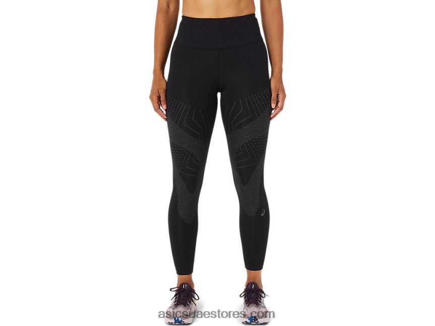 Asics أداء أسود / رمادي جرافيت توازن طريق المرأة ضيق 2N24DJ3347