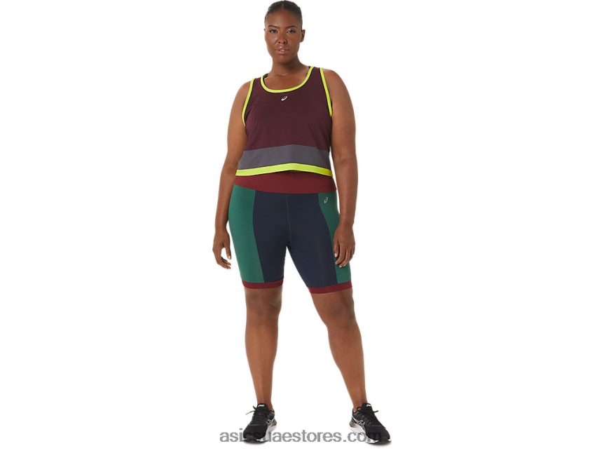 Asics البحرية / الكاردينال / الغابة المرأة السائق القوي الجديد المعاد توجيهه 2N24DJ3368