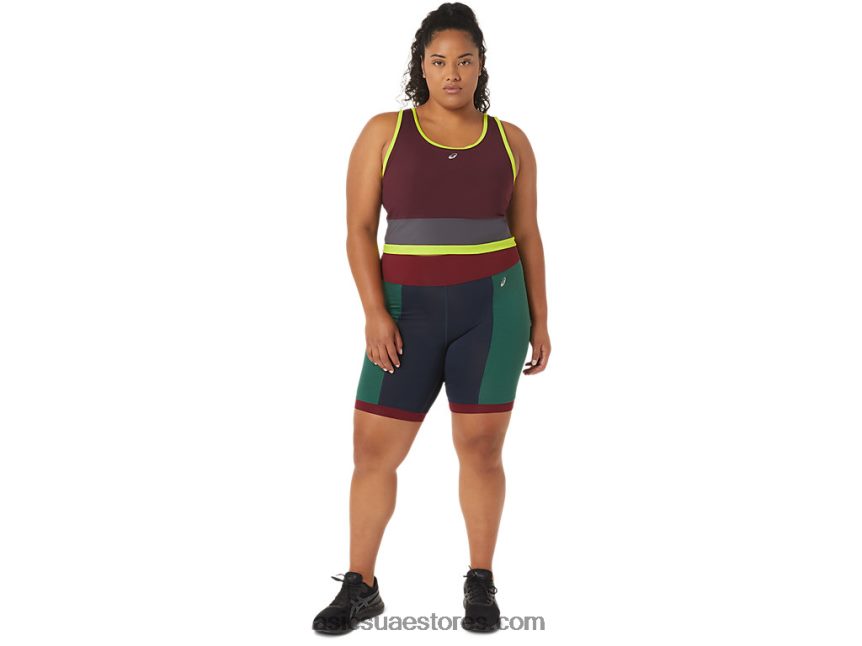 Asics البحرية / الكاردينال / الغابة المرأة السائق القوي الجديد المعاد توجيهه 2N24DJ3368
