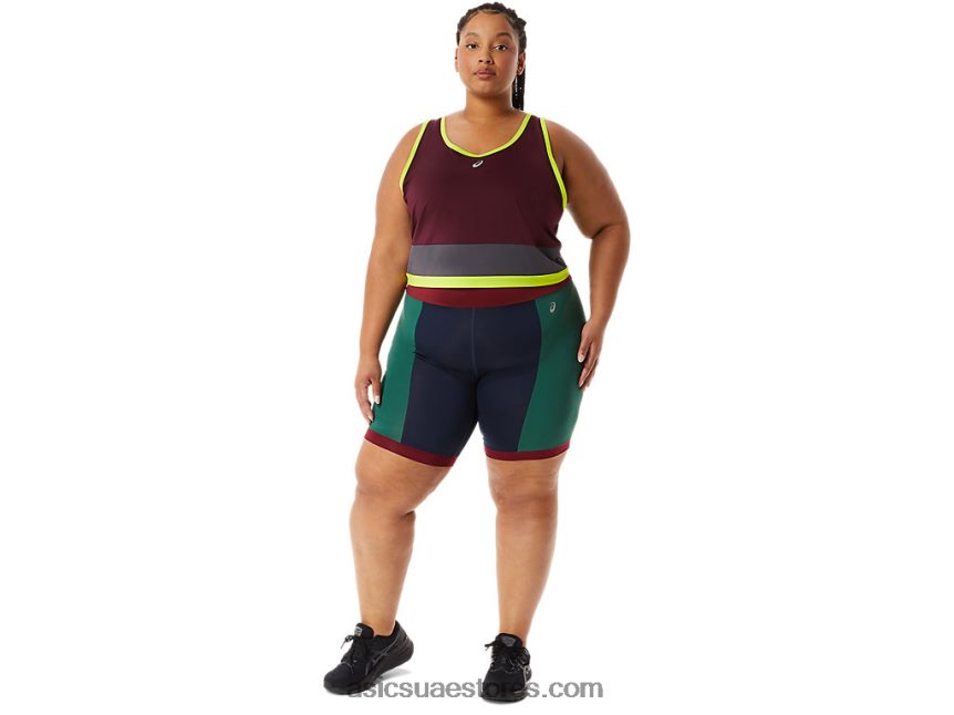 Asics البحرية / الكاردينال / الغابة المرأة السائق القوي الجديد المعاد توجيهه 2N24DJ3368