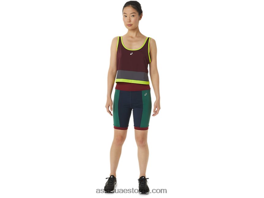 Asics البحرية / الكاردينال / الغابة المرأة السائق القوي الجديد المعاد توجيهه 2N24DJ3368