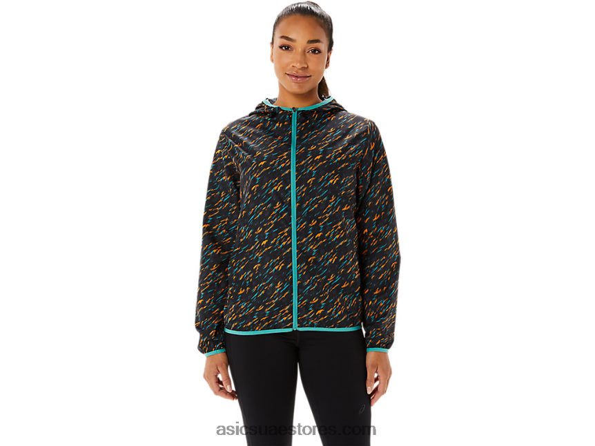 Asics الظل الليلي / طباعة المريمية سترة نسائية للتعبئة 2N24DJ3399