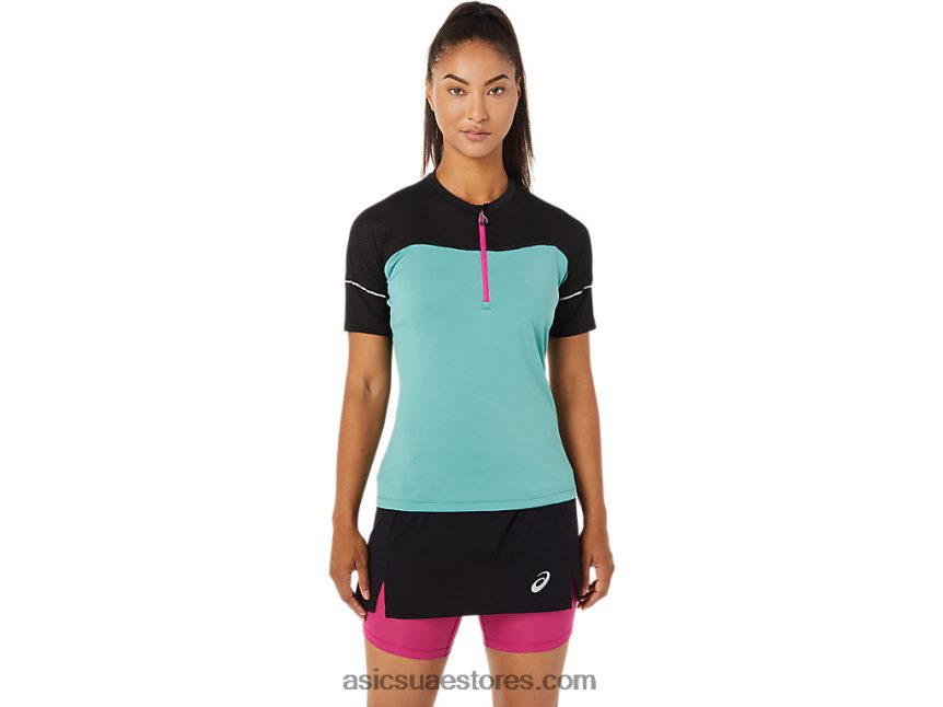 Asics حكيم / أداء أسود أعلى فوجيتريل المرأة 2N24DJ3401