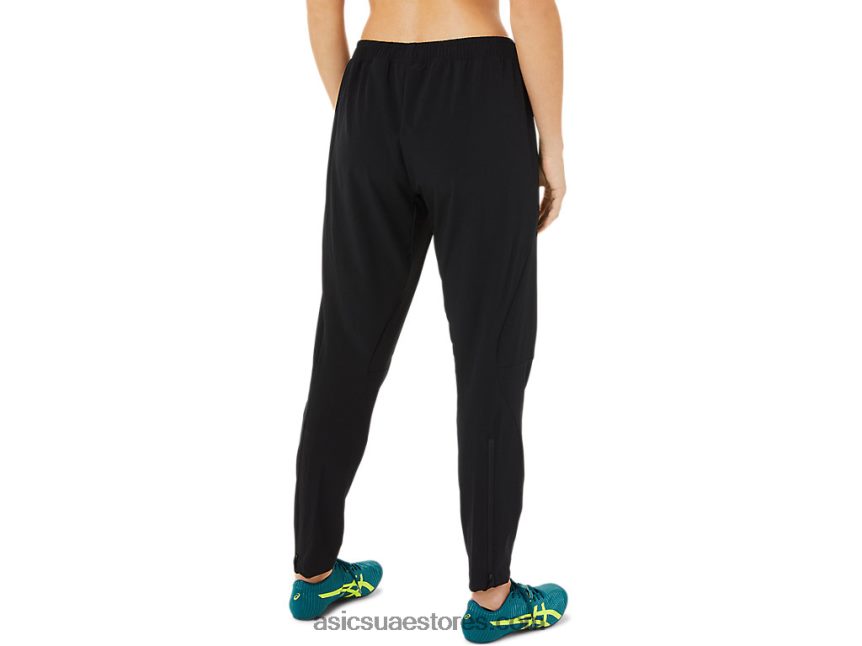 Asics أسود الأداء بانت المنسوجة تمتد المرأة 2N24DJ3404