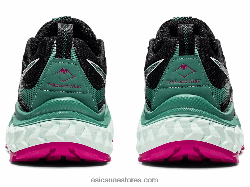 Asics أسود / بحر هادئ ترابوكو ماكس 2N24DJ3461