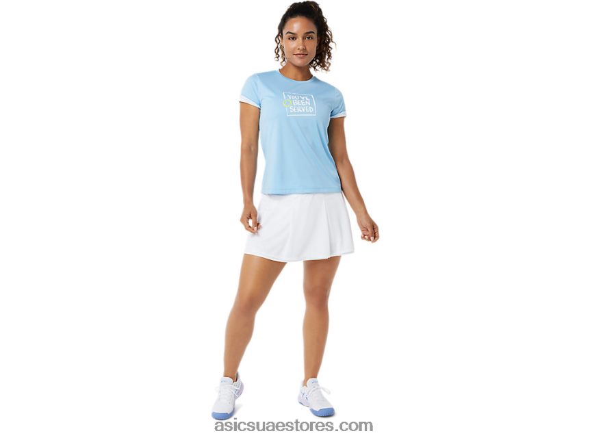 Asics سماء القطب الشمالي المرأة المحملة الرسم المحكمة 2N24DJ3491