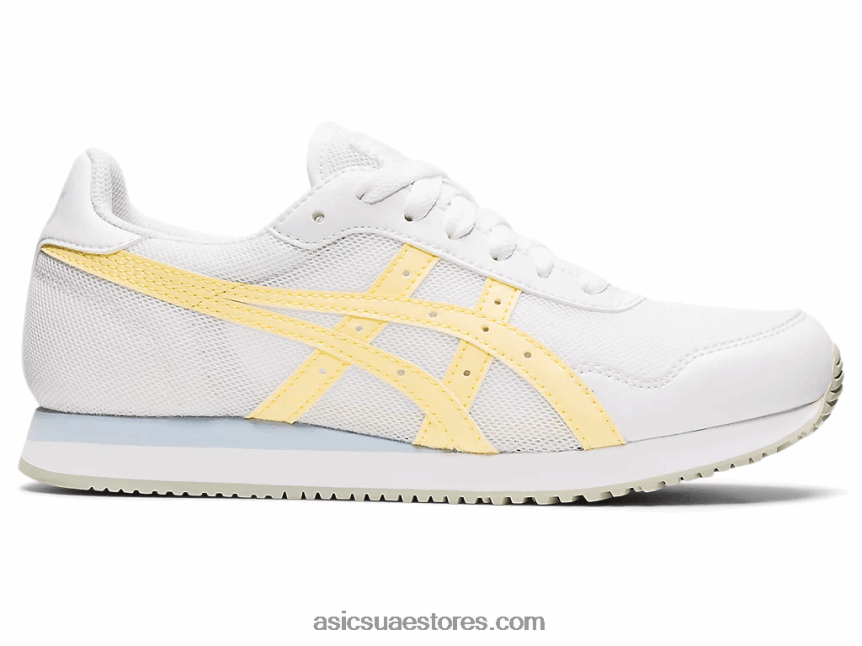 Asics أبيض / زبدة عداء النمر 2N24DJ3506