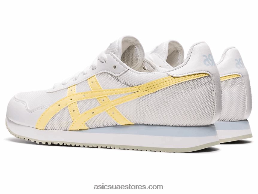Asics أبيض / زبدة عداء النمر 2N24DJ3506
