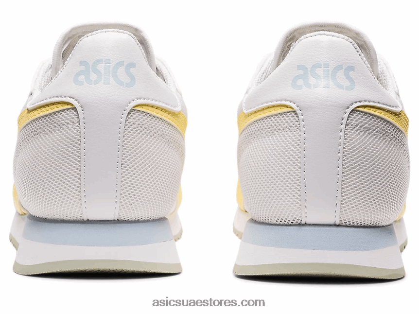 Asics أبيض / زبدة عداء النمر 2N24DJ3506