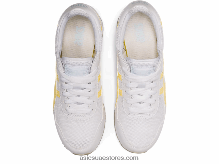 Asics أبيض / زبدة عداء النمر 2N24DJ3506