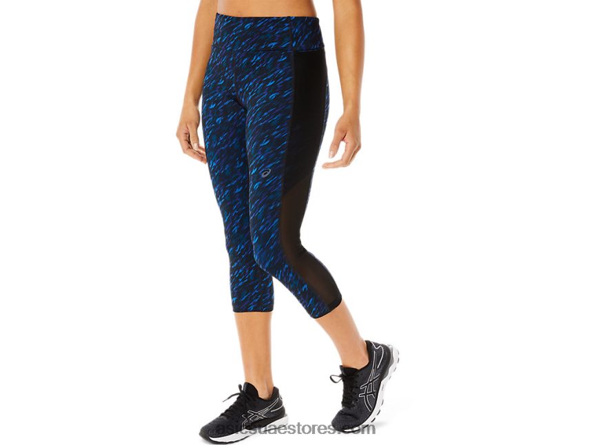 Asics الظل الليلي / طباعة محرك البحيرة كابري كيت جيب للنساء 2N24DJ3516