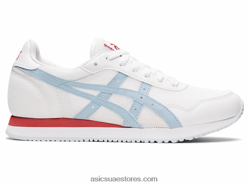 Asics أبيض / السماء عداء النمر 2N24DJ3522