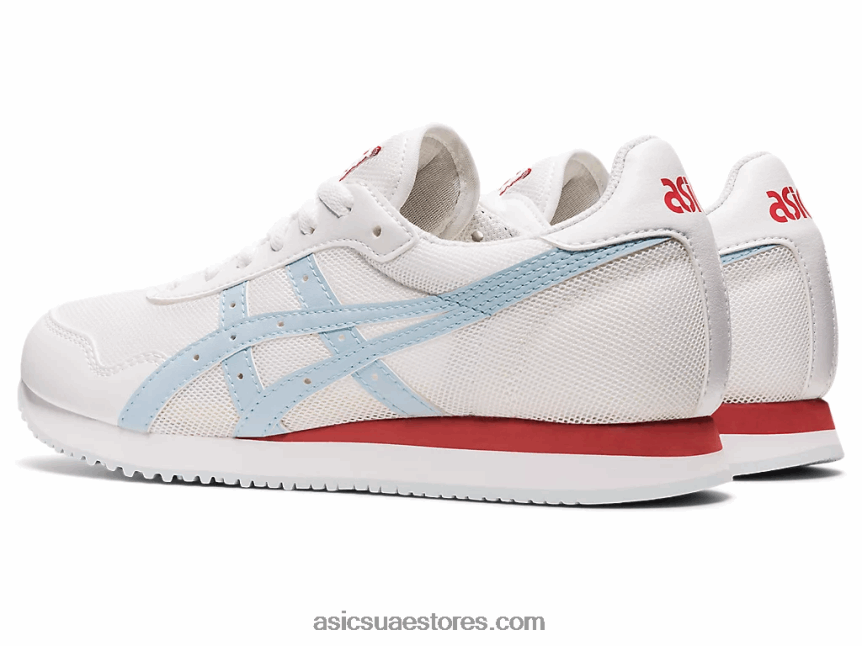 Asics أبيض / السماء عداء النمر 2N24DJ3522