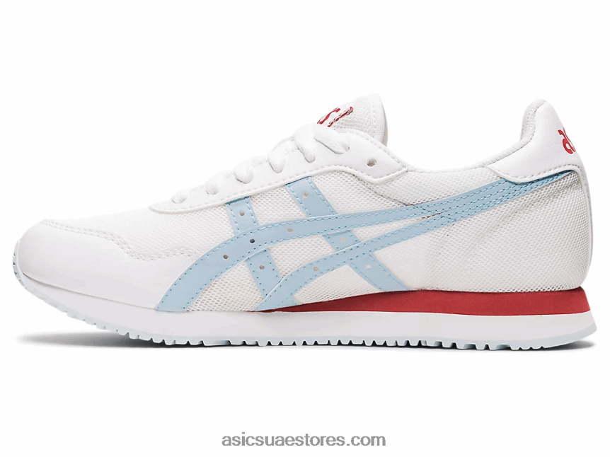 Asics أبيض / السماء عداء النمر 2N24DJ3522