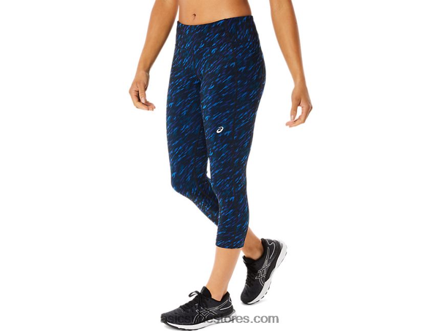 Asics الظل الليلي / طباعة محرك البحيرة كابري أداء المرأة 2N24DJ3524