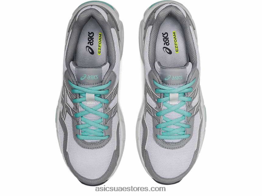 Asics أبيض / رمادي بيدمونت جل هرول ماك 2N24DJ3525