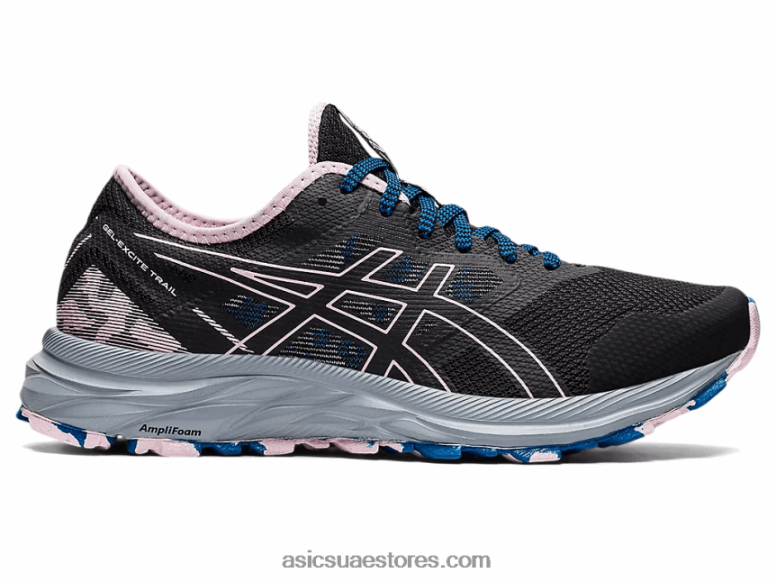 Asics أسود / بالكاد ارتفع درب جل مثير 2N24DJ3541