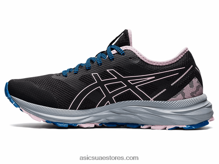 Asics أسود / بالكاد ارتفع درب جل مثير 2N24DJ3541