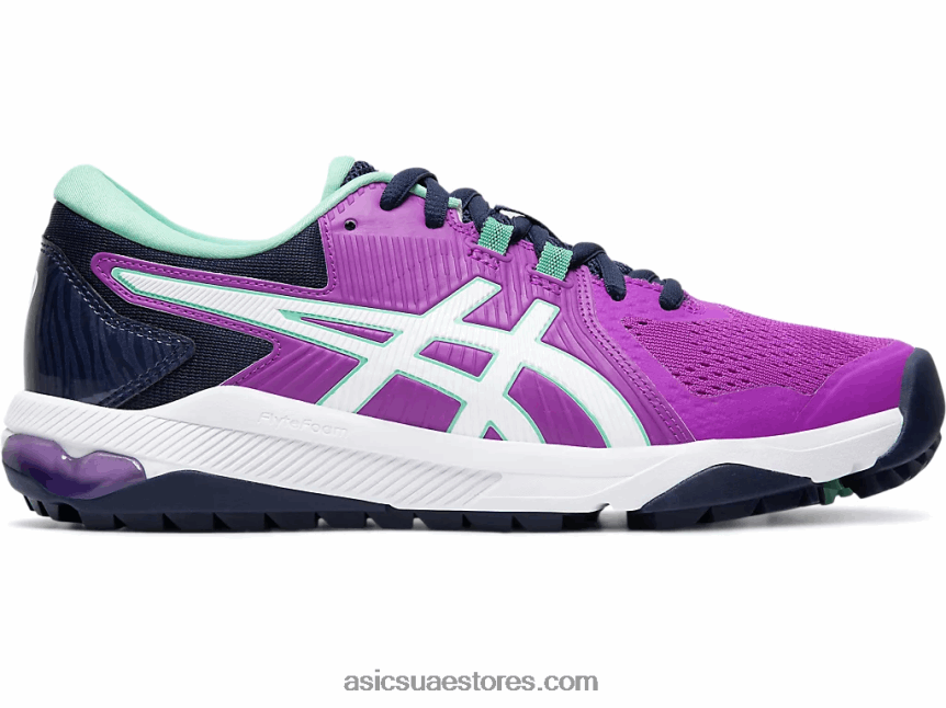 Asics الأوركيد / أبيض هلام بالطبع الانزلاق 2N24DJ3568
