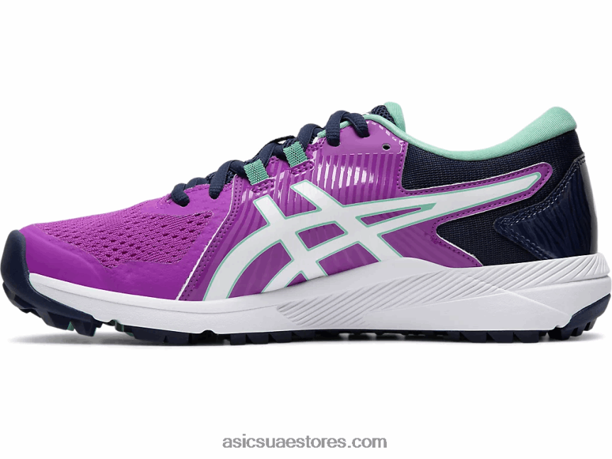 Asics الأوركيد / أبيض هلام بالطبع الانزلاق 2N24DJ3568
