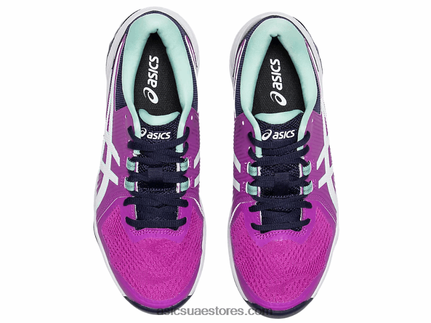 Asics الأوركيد / أبيض هلام بالطبع الانزلاق 2N24DJ3568