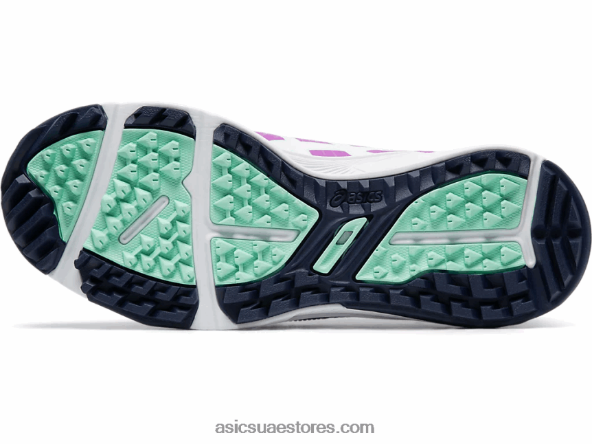 Asics الأوركيد / أبيض هلام بالطبع الانزلاق 2N24DJ3568