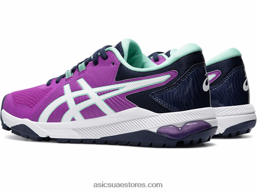 Asics الأوركيد / أبيض هلام بالطبع الانزلاق 2N24DJ3568