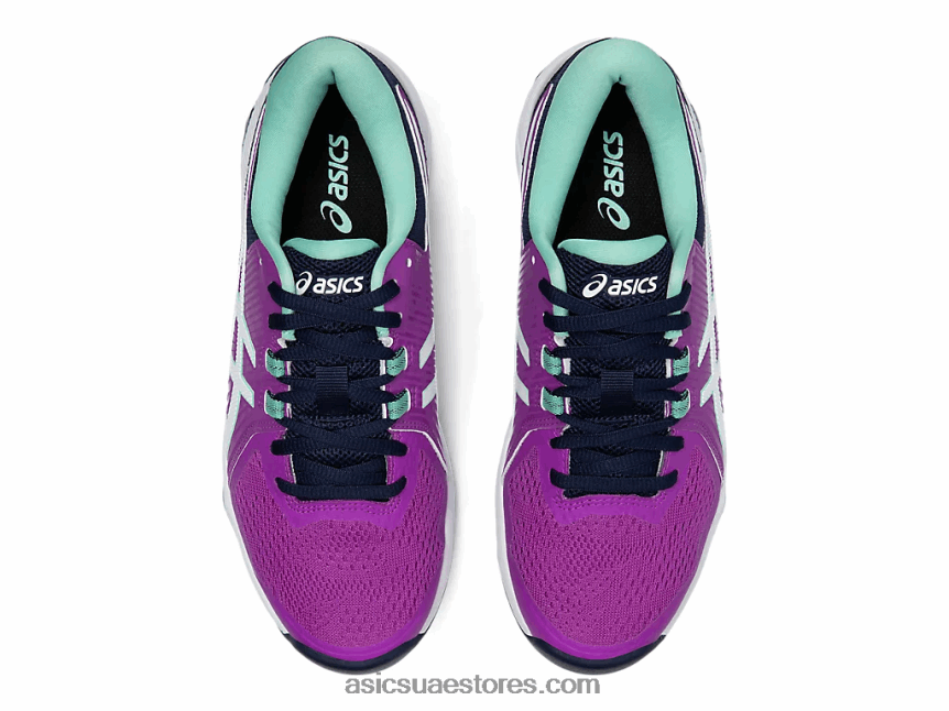 Asics الأوركيد / أبيض هلام بالطبع الانزلاق 2N24DJ3568