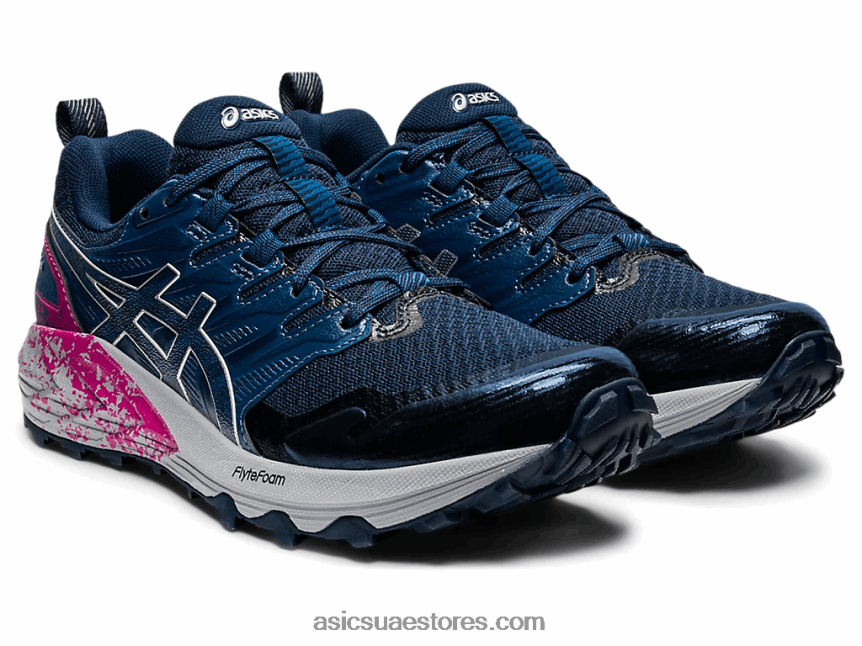 Asics الأزرق الفرنسي / الفضة النقية جل ترابوكو تيرا 2N24DJ3570