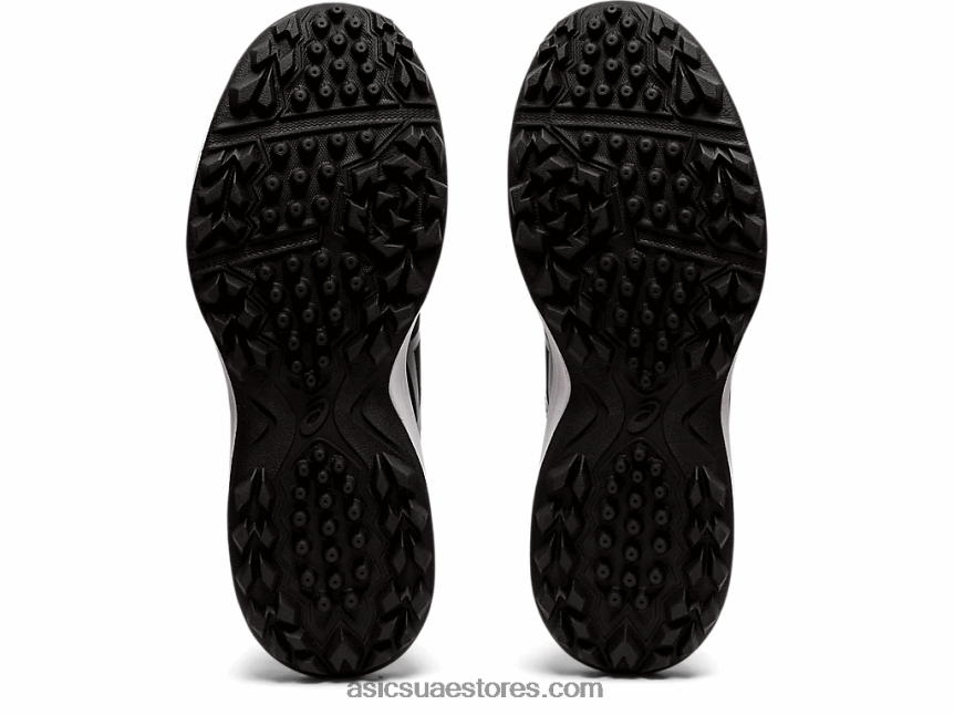 Asics أسود / فضي نقي مجال الهلام القاتل 2N24DJ3578