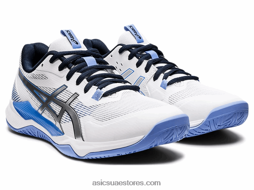 Asics أبيض / نكة زرقاء تكتيك هلام 2N24DJ3591
