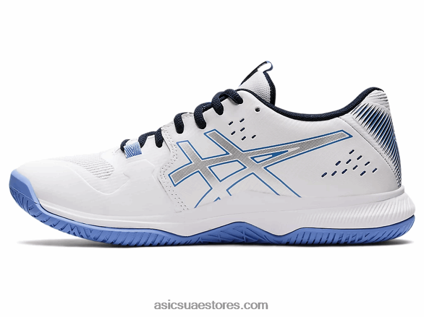 Asics أبيض / نكة زرقاء تكتيك هلام 2N24DJ3591