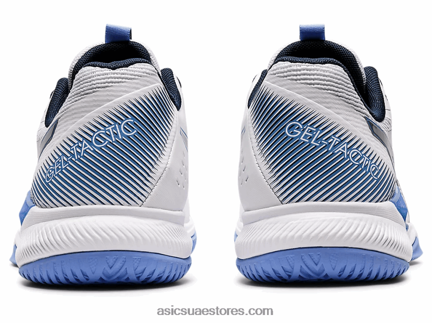Asics أبيض / نكة زرقاء تكتيك هلام 2N24DJ3591