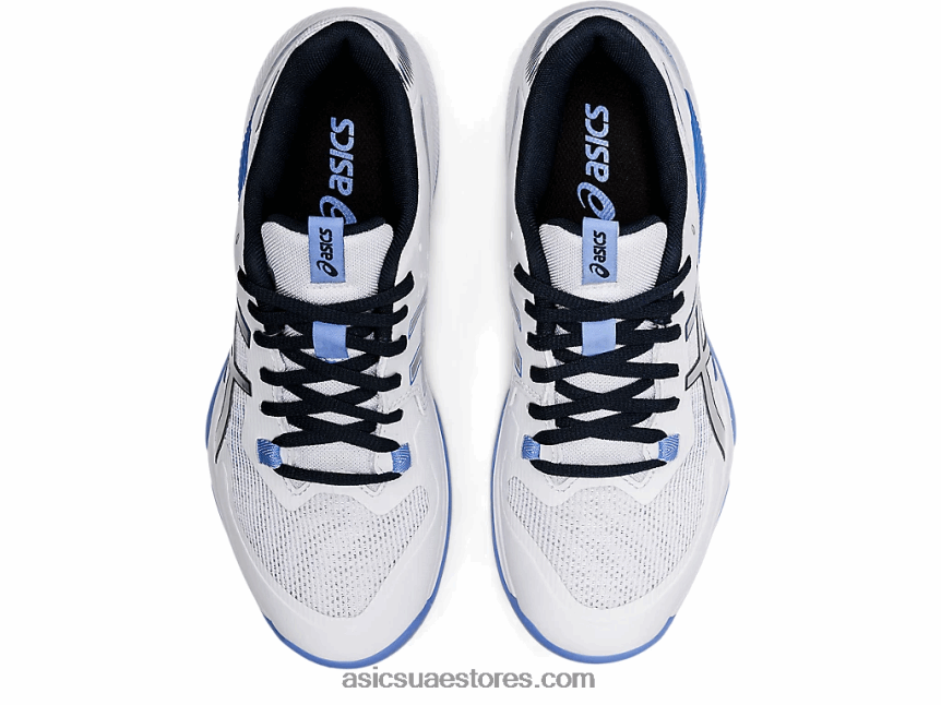 Asics أبيض / نكة زرقاء تكتيك هلام 2N24DJ3591