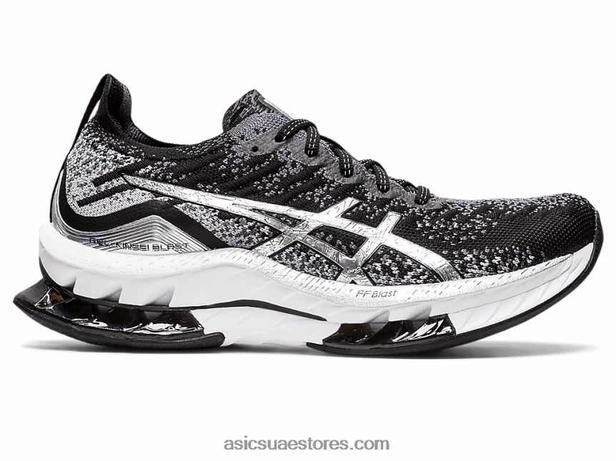 Asics رمادي الناقل / الفضة النقية جل كينسي بلاست بلاتينيوم 2N24DJ3593