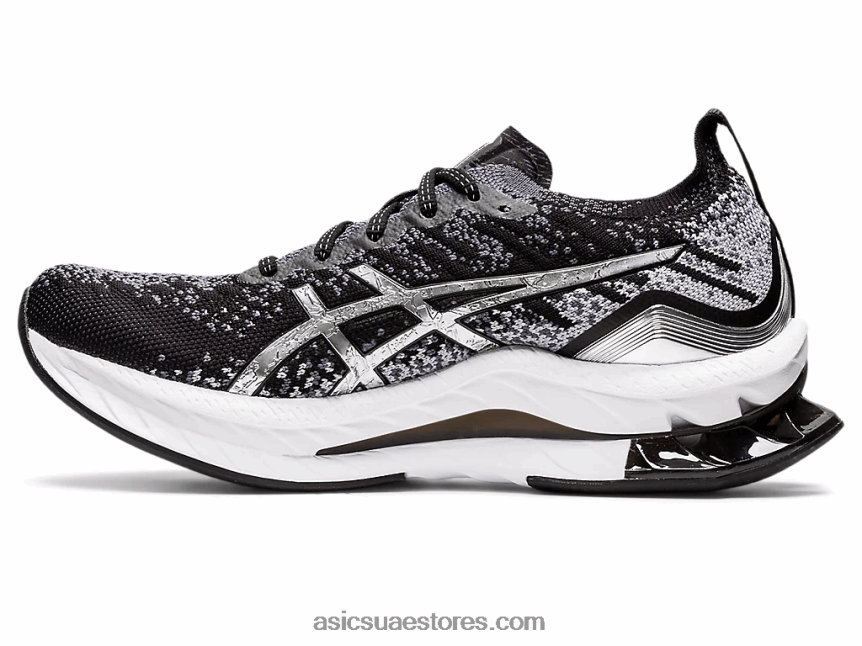 Asics رمادي الناقل / الفضة النقية جل كينسي بلاست بلاتينيوم 2N24DJ3593